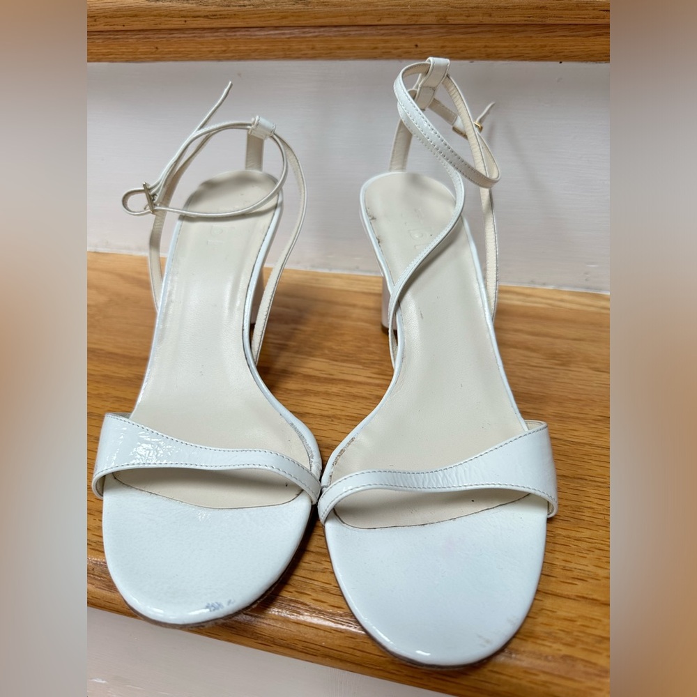Vero Cuoio white Strappy Sandals TIBI Vero Cuoio size 39 made in Italy